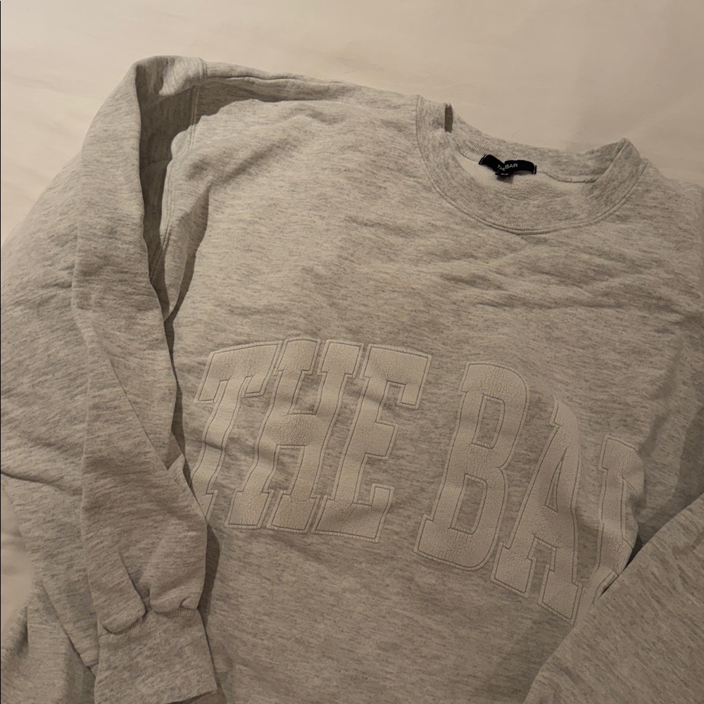 The bar sweatshirt